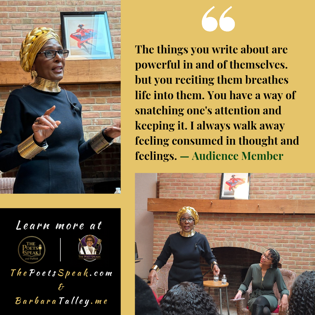 Audience testimonial — The things you write about are powerful in and of themselves